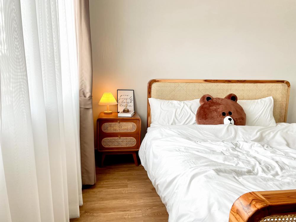 เเชร์ไอเดียแต่งบ้านโทนขาวไม้ ฉบับบ้านทาวน์โฮม รูปที่ 24