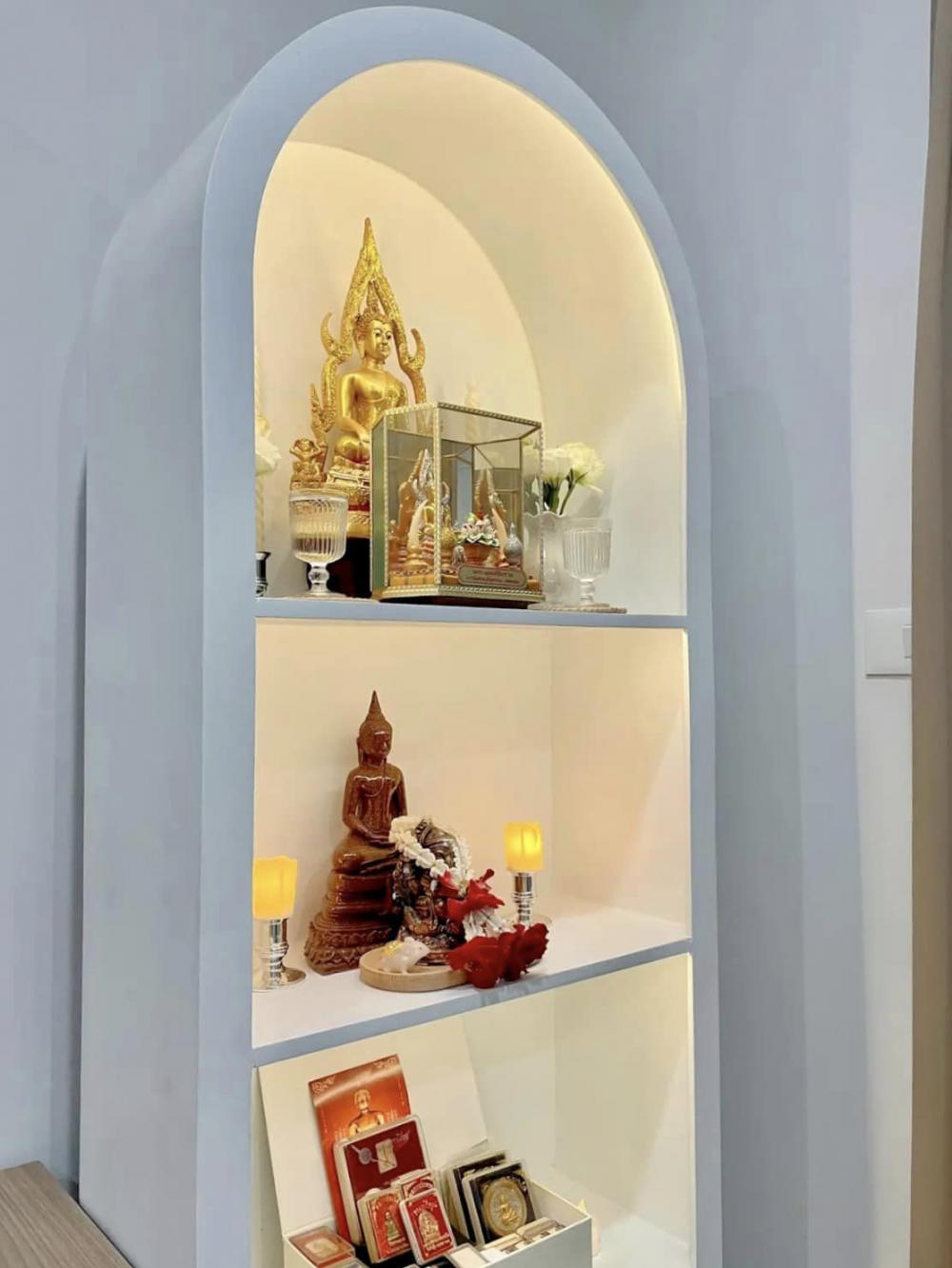 เเชร์ไอเดียแต่งบ้านโทนขาวไม้ ฉบับบ้านทาวน์โฮม รูปที่ 41