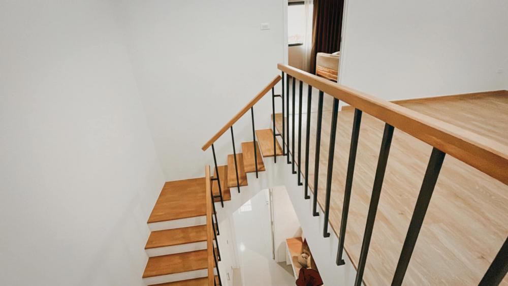 เเชร์ไอเดียแต่งบ้านโทนขาวไม้ ฉบับบ้านทาวน์โฮม รูปที่ 44