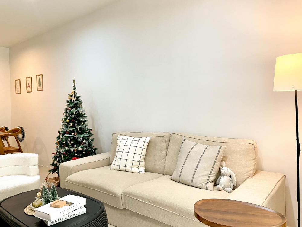 เเชร์ไอเดียแต่งบ้านโทนขาวไม้ ฉบับบ้านทาวน์โฮม รูปที่ 45