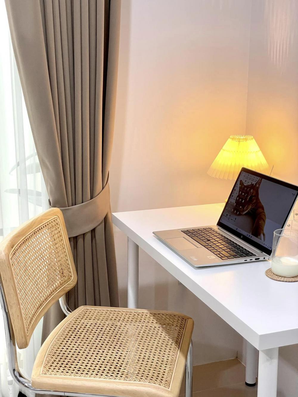 เเชร์ไอเดียแต่งบ้านโทนขาวไม้ ฉบับบ้านทาวน์โฮม รูปที่ 34