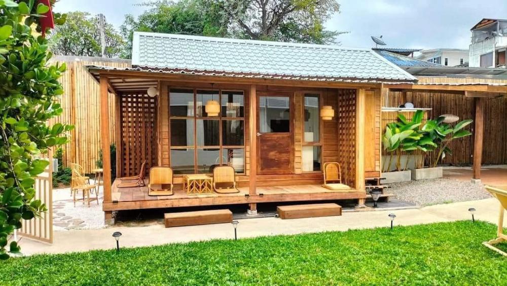 บ้านน็อคดาวน์ไม้มินิมอลหลังเล็กน่ารัก รูปที่ 5