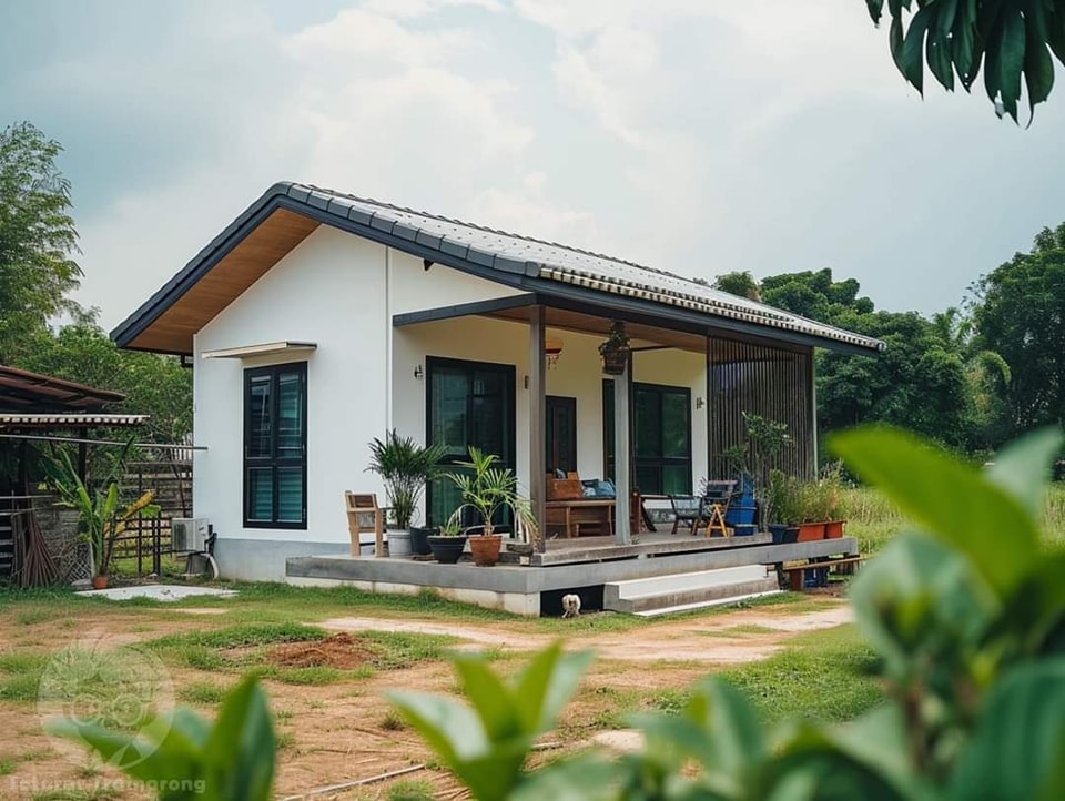 24 ไอเดียบ้านขนาดกลางและขนาดเล็กสวย รูปที่ 10