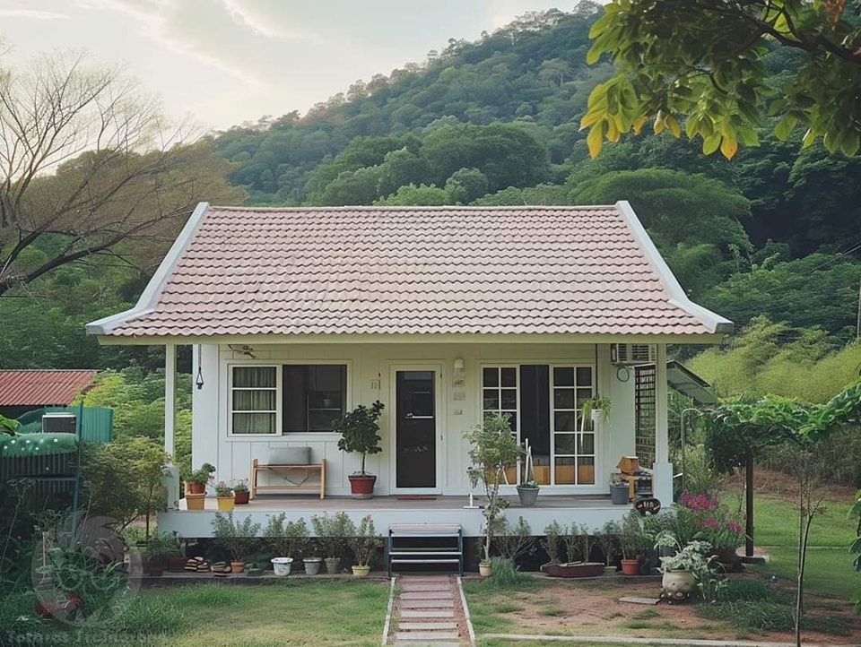 24 ไอเดียบ้านขนาดกลางและขนาดเล็กสวย รูปที่ 12