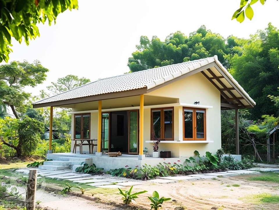 24 ไอเดียบ้านขนาดกลางและขนาดเล็กสวย รูปที่ 13