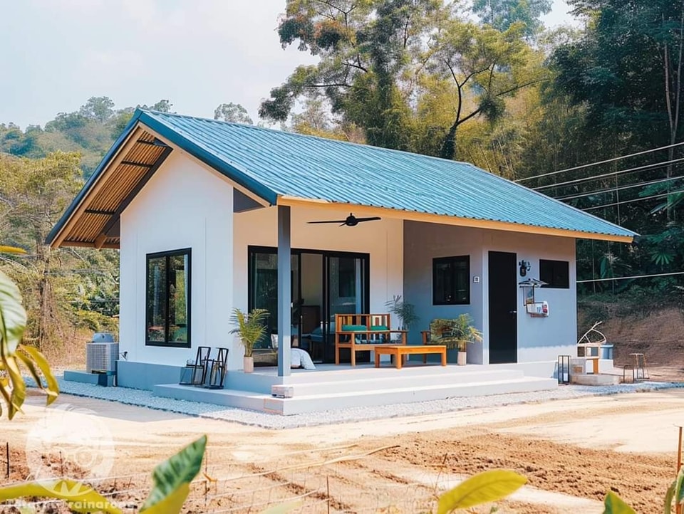 24 ไอเดียบ้านขนาดกลางและขนาดเล็กสวย รูปที่ 14