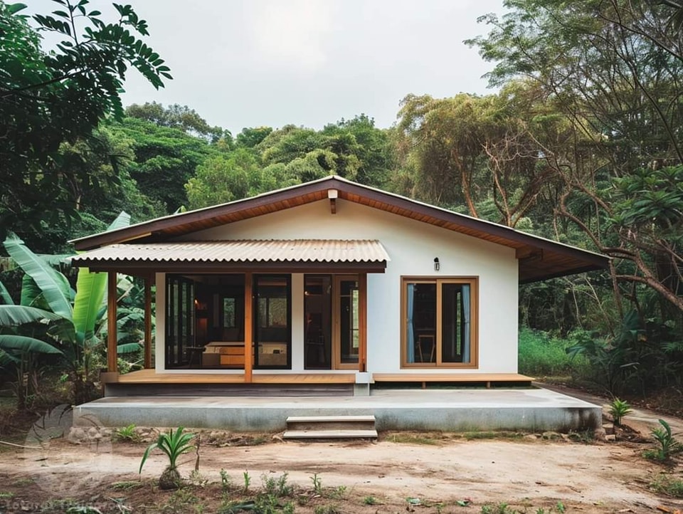 24 ไอเดียบ้านขนาดกลางและขนาดเล็กสวย รูปที่ 17