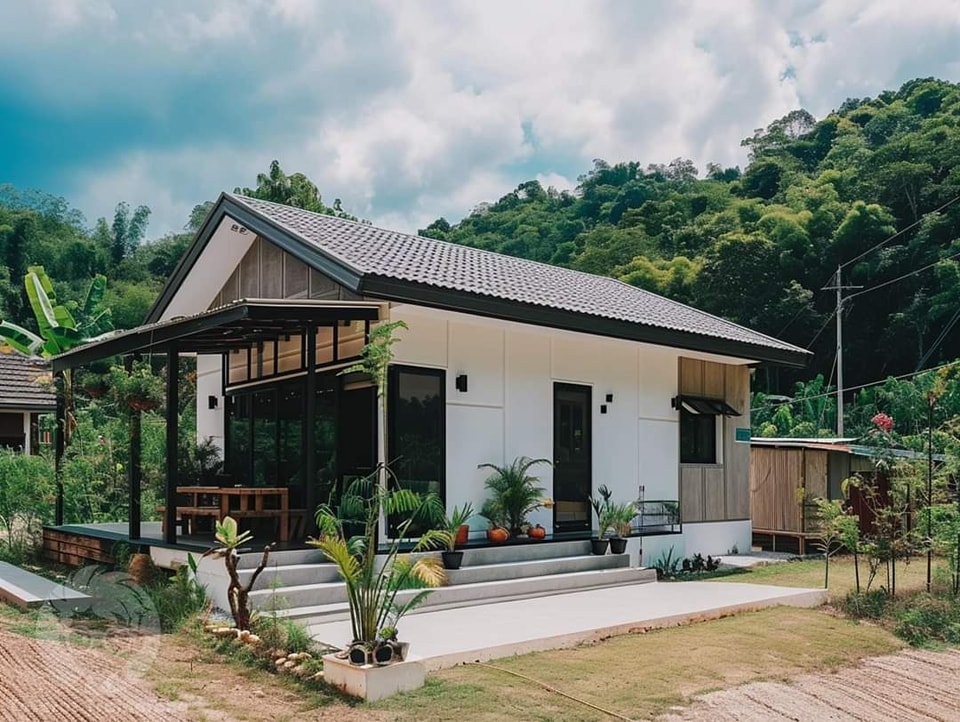 24 ไอเดียบ้านขนาดกลางและขนาดเล็กสวย รูปที่ 20