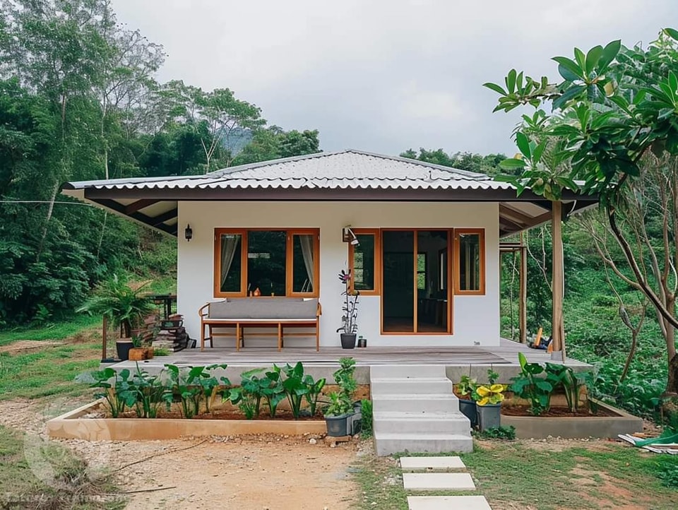 24 ไอเดียบ้านขนาดกลางและขนาดเล็กสวย รูปที่ 21