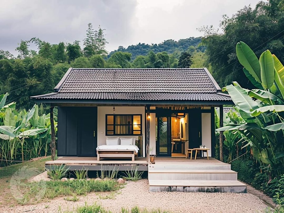 24 ไอเดียบ้านขนาดกลางและขนาดเล็กสวย รูปที่ 22