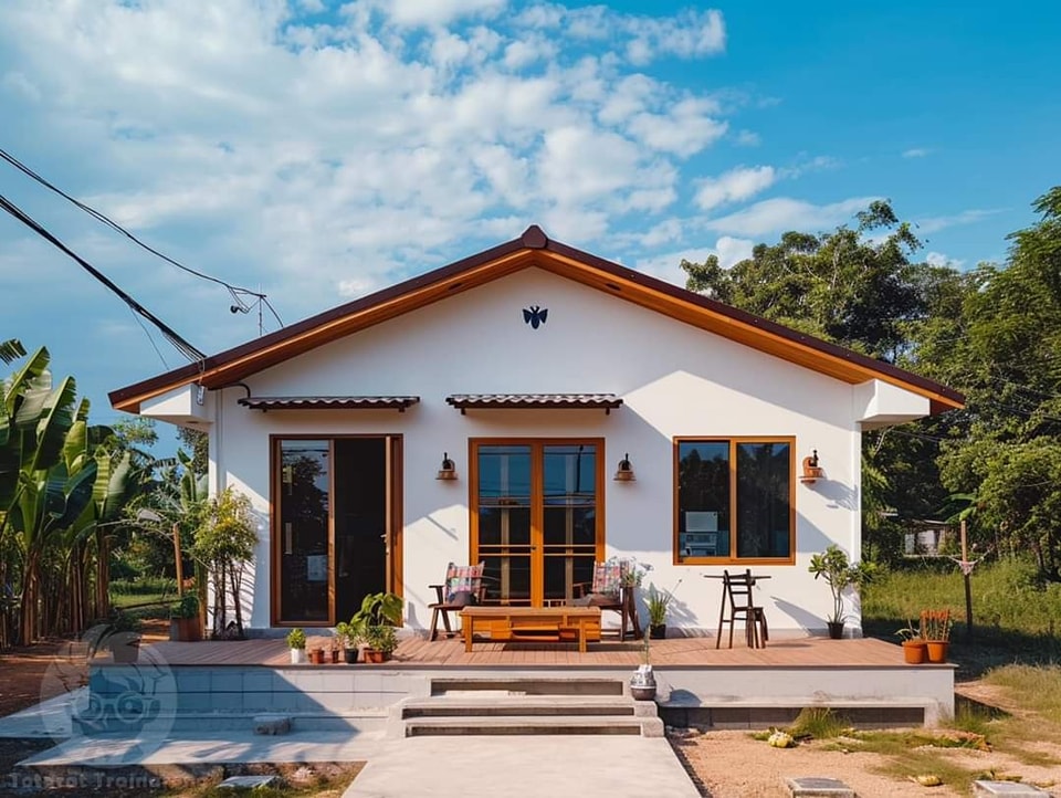 24 ไอเดียบ้านขนาดกลางและขนาดเล็กสวย รูปที่ 23