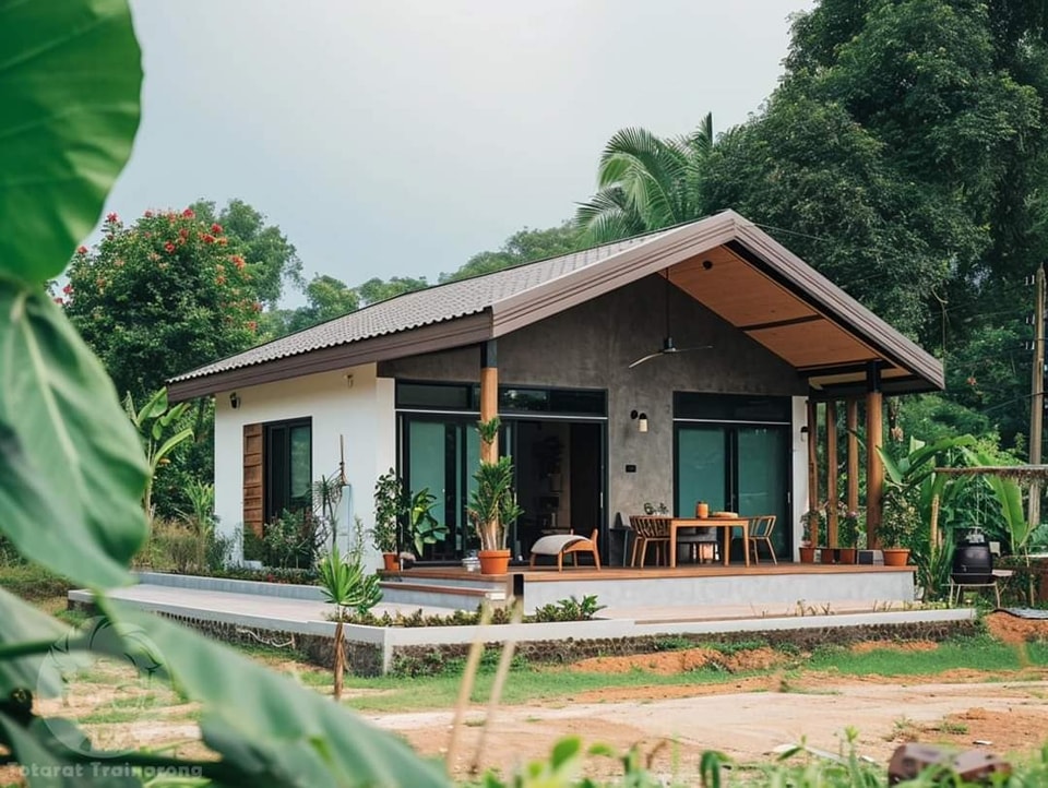 24 ไอเดียบ้านขนาดกลางและขนาดเล็กสวย รูปที่ 24