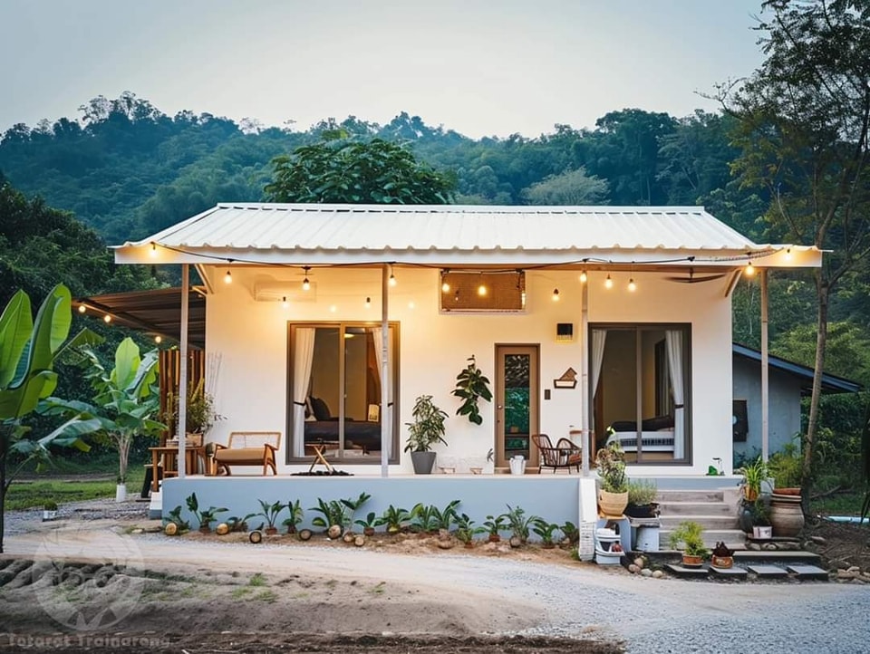 24 ไอเดียบ้านขนาดกลางและขนาดเล็กสวย รูปที่ 3