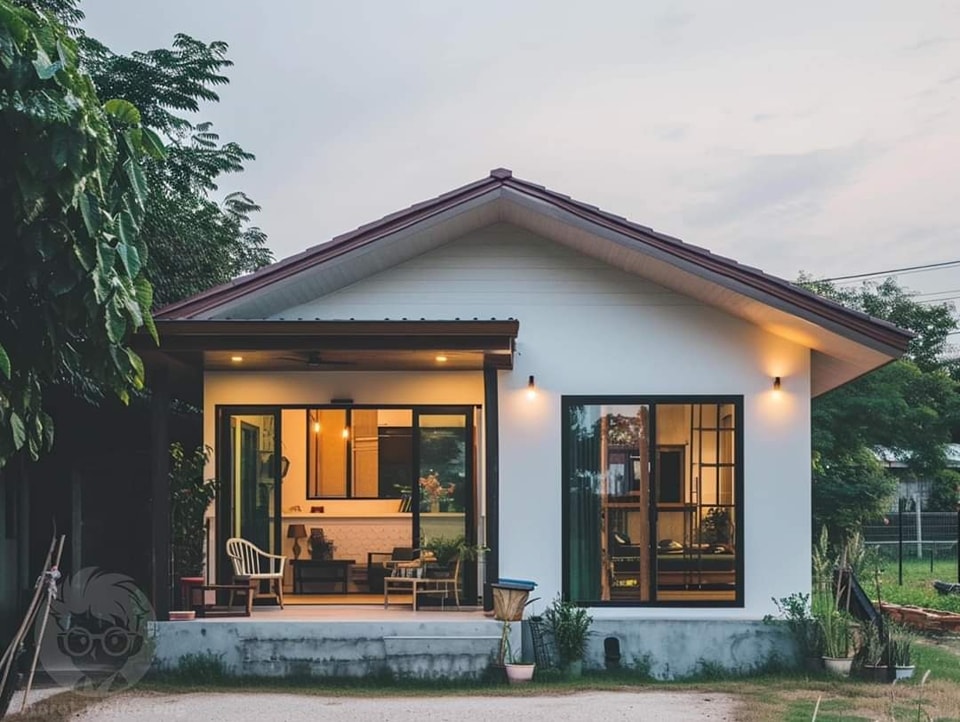 24 ไอเดียบ้านขนาดกลางและขนาดเล็กสวย รูปที่ 4