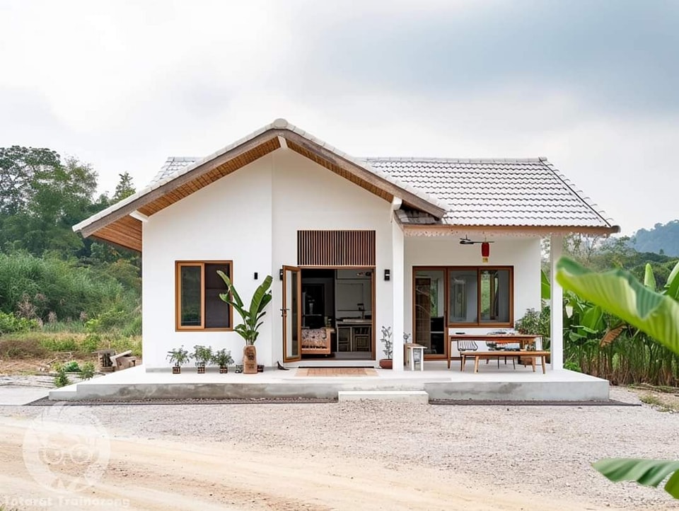 24 ไอเดียบ้านขนาดกลางและขนาดเล็กสวย รูปที่ 5