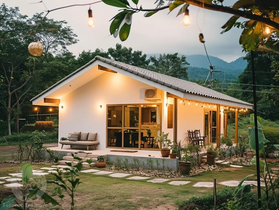 24 ไอเดียบ้านขนาดกลางและขนาดเล็กสวย รูปที่ 6