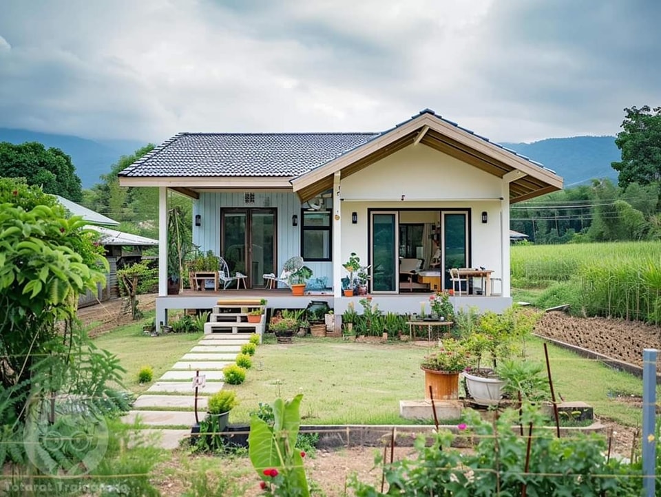 24 ไอเดียบ้านขนาดกลางและขนาดเล็กสวย รูปที่ 7