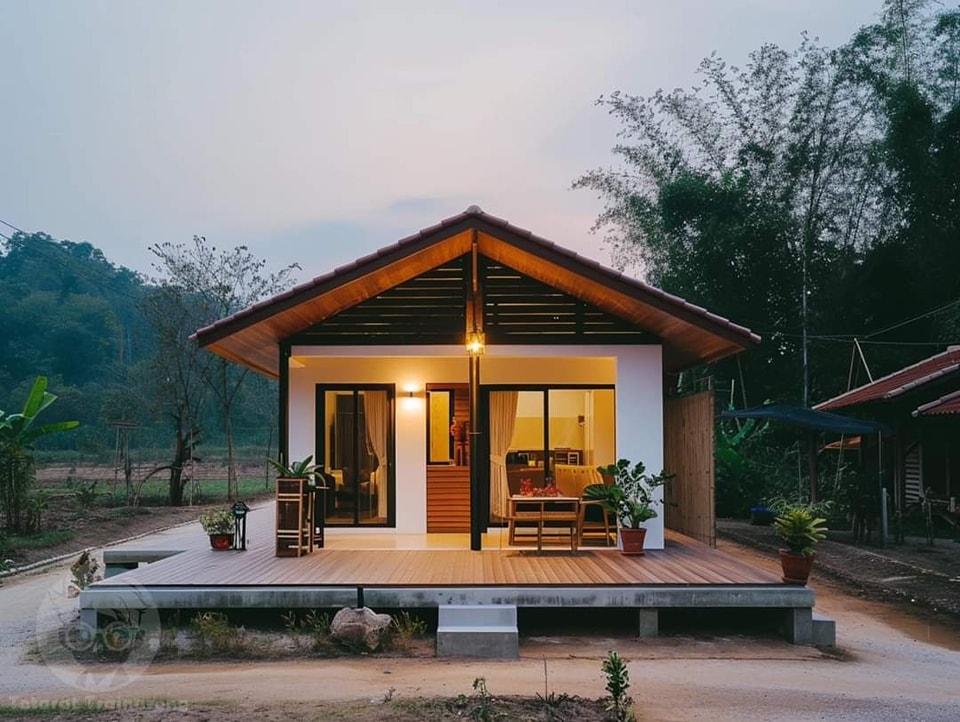 24 ไอเดียบ้านขนาดกลางและขนาดเล็กสวย รูปที่ 8