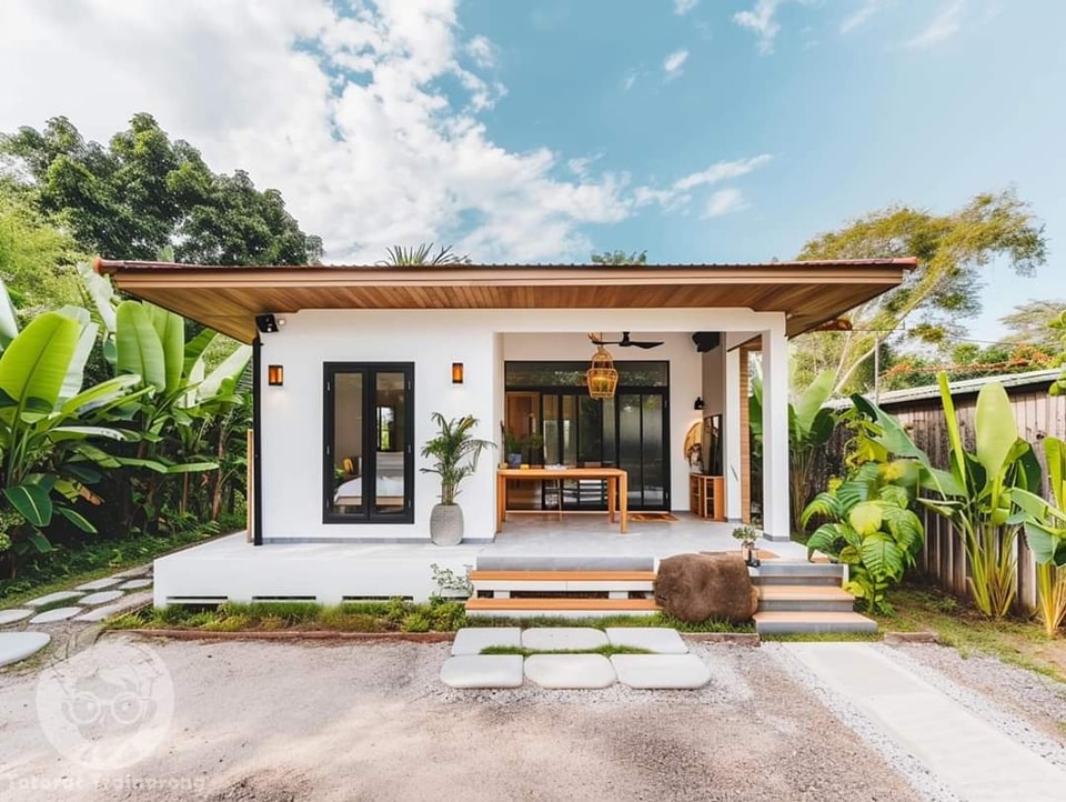 24 ไอเดียบ้านขนาดกลางและขนาดเล็กสวย รูปที่ 9