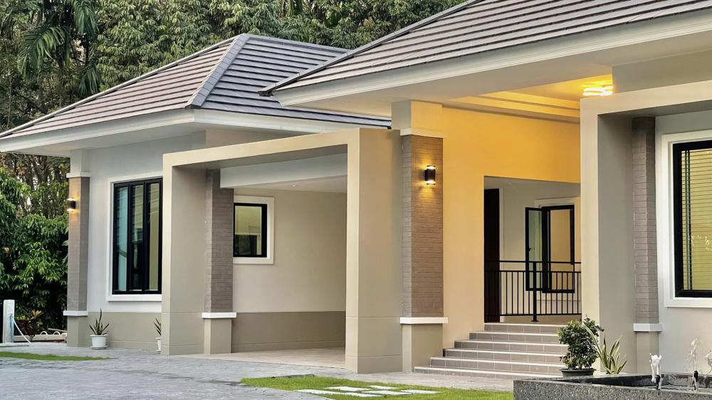 นำเสนอบ้านทรงปั่นหยาหลังใหญ่ 5 ห้องนอน 7 ห้องน้ำ รูปที่ 10