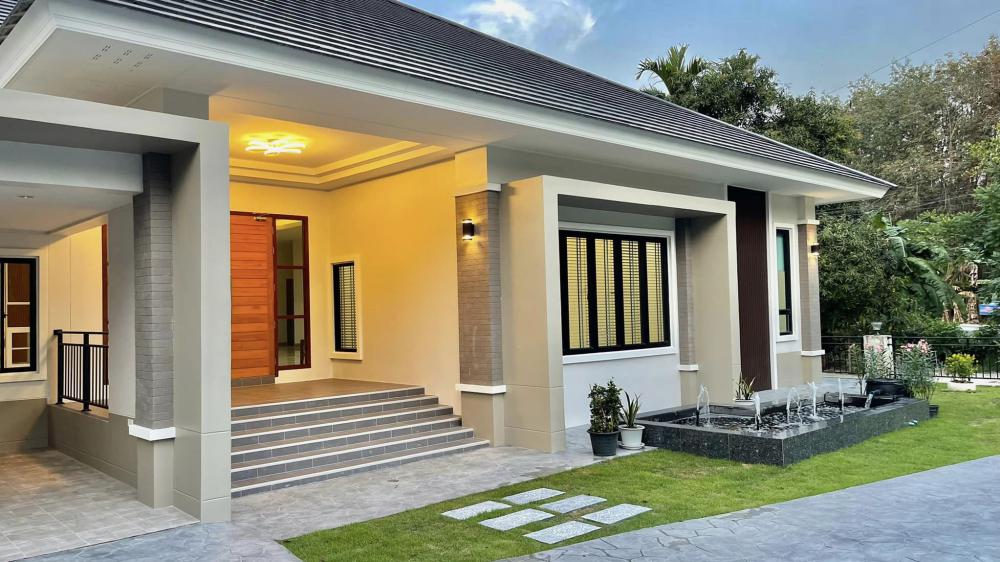 นำเสนอบ้านทรงปั่นหยาหลังใหญ่ 5 ห้องนอน 7 ห้องน้ำ รูปที่ 3