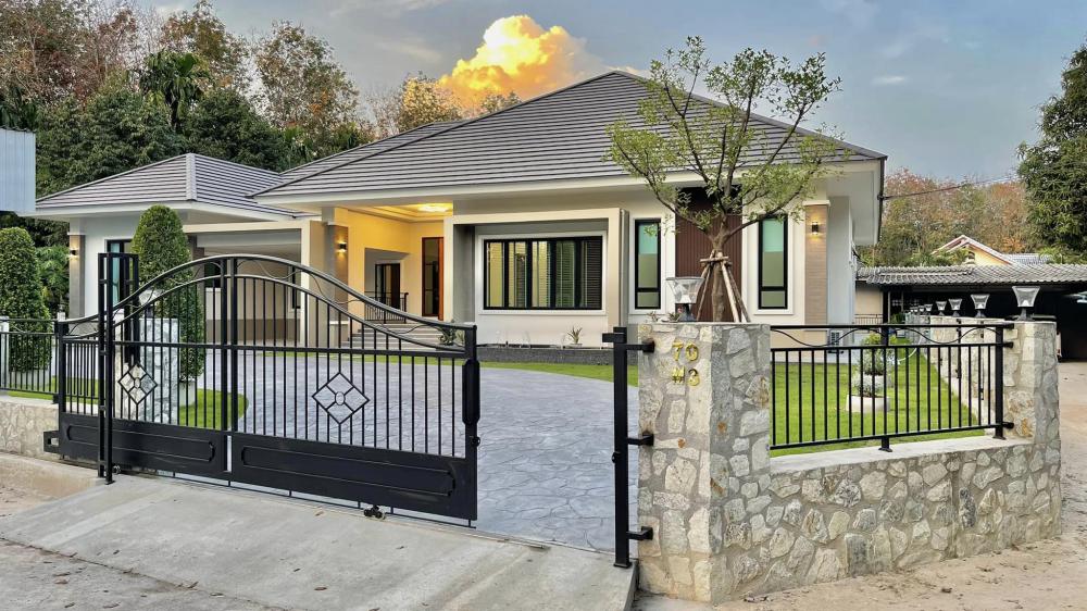 นำเสนอบ้านทรงปั่นหยาหลังใหญ่ 5 ห้องนอน 7 ห้องน้ำ รูปที่ 5