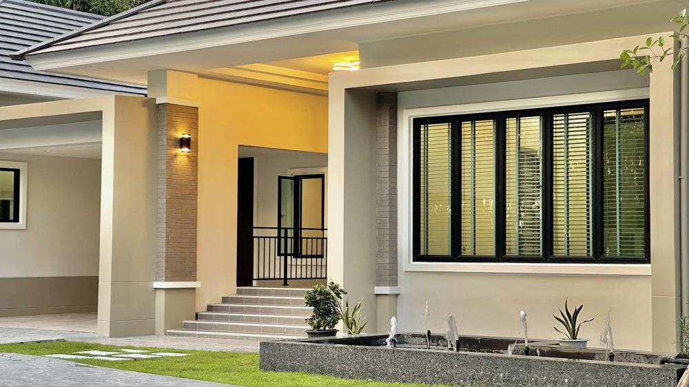 นำเสนอบ้านทรงปั่นหยาหลังใหญ่ 5 ห้องนอน 7 ห้องน้ำ รูปที่ 9