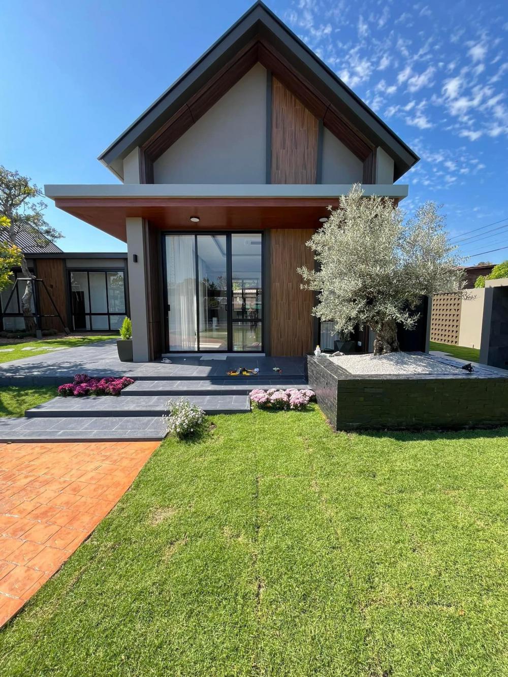 ไอเดีย บ้านทรงตัว U  สำหรับเพื่อนๆ ที่อยากปลูกต้นไม้กลางบ้าน  และ คนชอบบ้านชั้นเดียวครับ รูปที่ 25