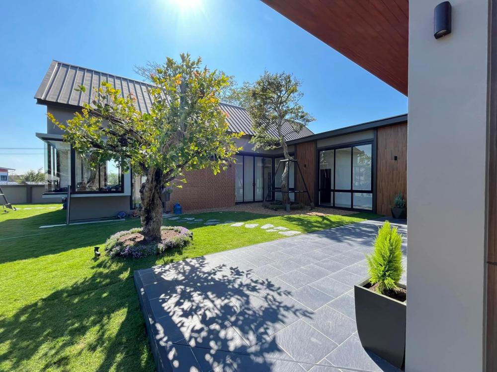 ไอเดีย บ้านทรงตัว U  สำหรับเพื่อนๆ ที่อยากปลูกต้นไม้กลางบ้าน  และ คนชอบบ้านชั้นเดียวครับ รูปที่ 28