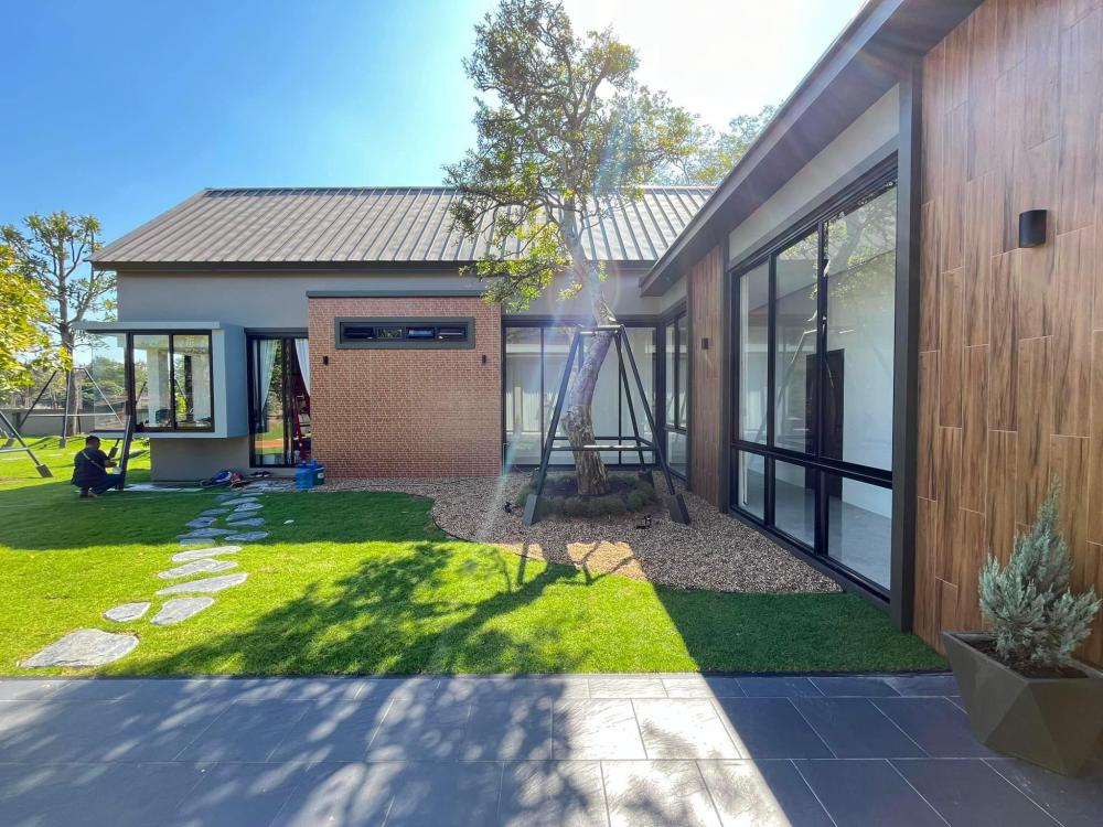 ไอเดีย บ้านทรงตัว U  สำหรับเพื่อนๆ ที่อยากปลูกต้นไม้กลางบ้าน  และ คนชอบบ้านชั้นเดียวครับ รูปที่ 4