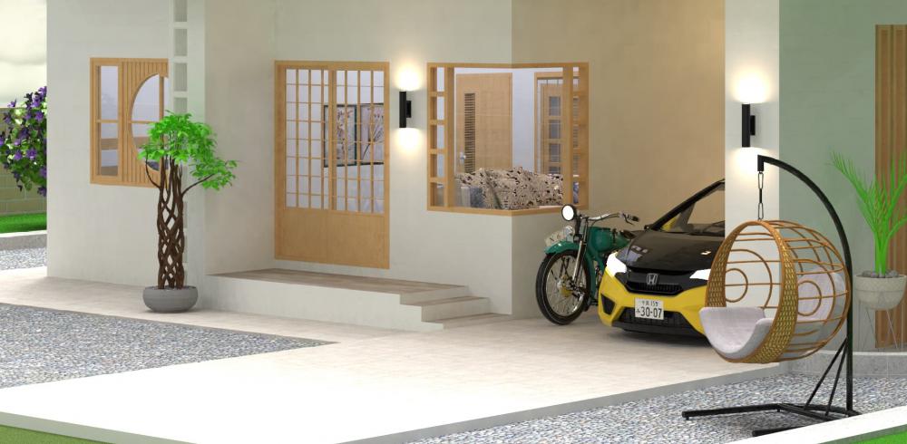 แบบบ้านมินิมอล 2 ห้องนอน 2 ห้องน้ำ งบ 1.2-1.3 ล้านบาท รูปที่ 7