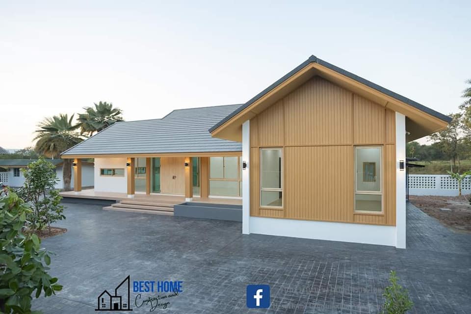 แบบบ้านมินิมอล 3 ห้องนอน 2 ห้องน้ำ พื้นที่ใช้สอย 220 ตารางเมตร รูปที่ 4