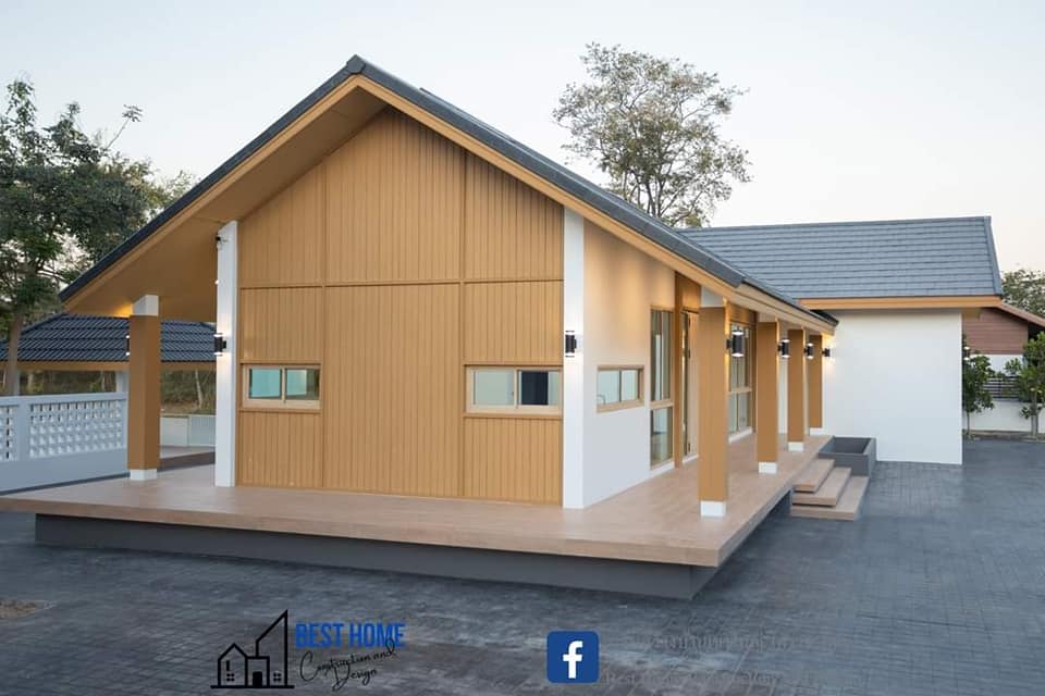 แบบบ้านมินิมอล 3 ห้องนอน 2 ห้องน้ำ พื้นที่ใช้สอย 220 ตารางเมตร รูปที่ 8