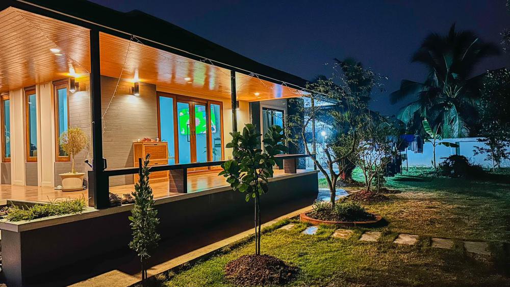 ไอเดียบ้านสไตล์ปั้นหยา เจ้าของสร้างมาแล้ว 3 ปี ให้ออกมาแบบ มินิมอลอเมซอน รูปที่ 11