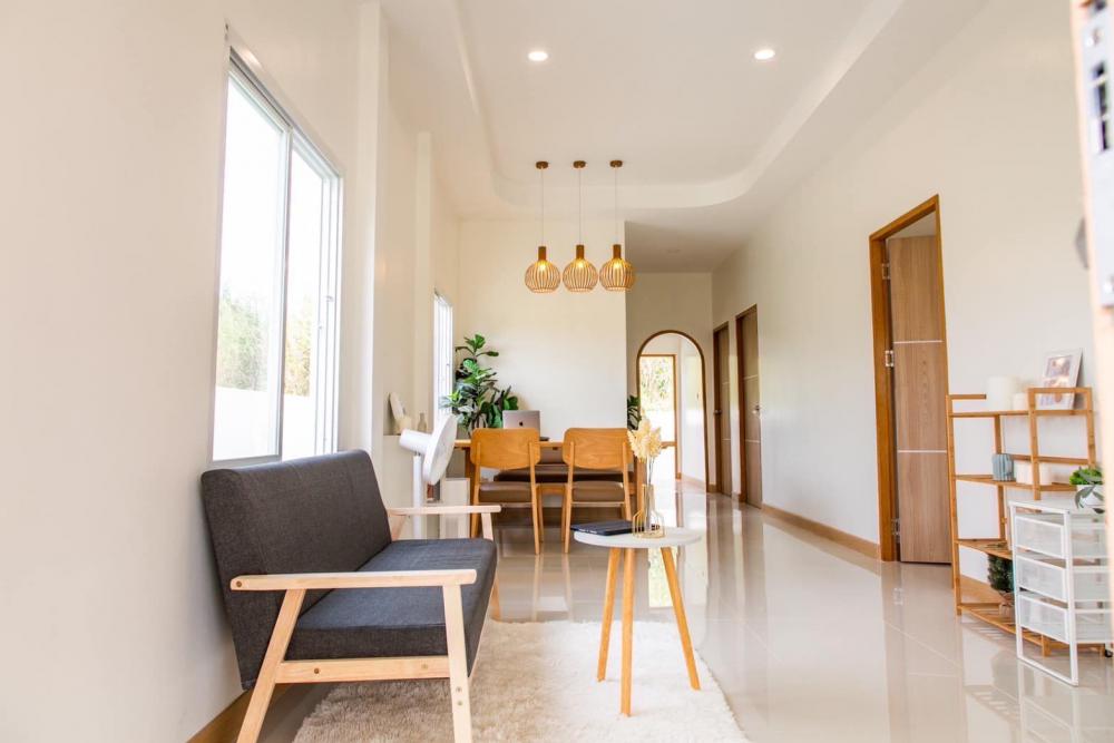 บ้านมินิมอลขนาดเล็ก ภายในมินิมอลน่าอยู่ น่ารักมาก และมีที่จอดรถด้านหน้า รูปที่ 23