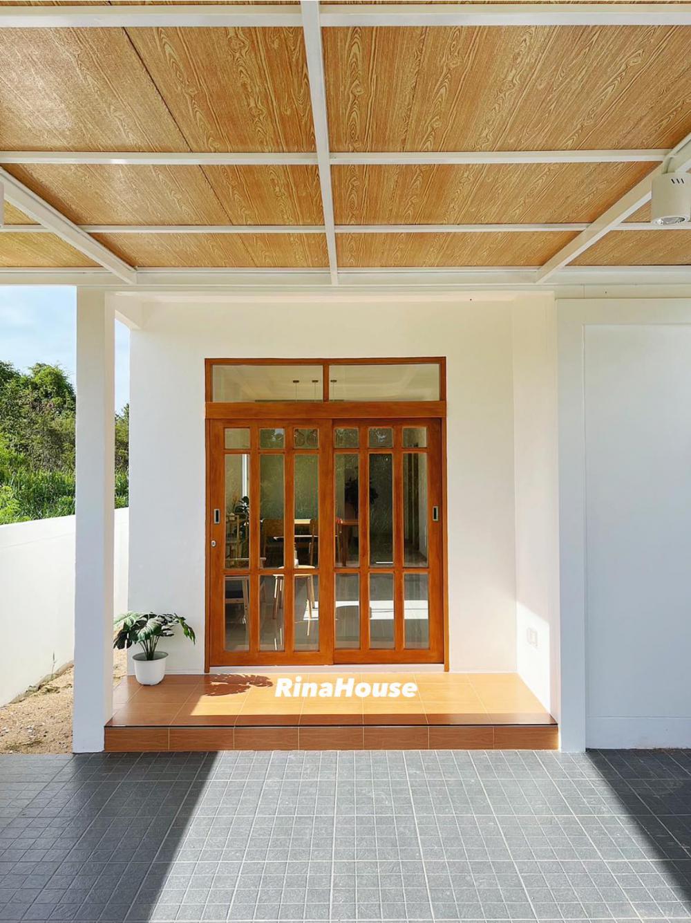 บ้านมินิมอลขนาดเล็ก ภายในมินิมอลน่าอยู่ น่ารักมาก และมีที่จอดรถด้านหน้า รูปที่ 7