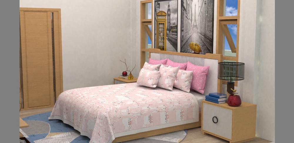 แบบบ้านมินิมอล 2 ห้องนอน 2 ห้องน้ำ งบประมาณ 9 แสน - 1 ล้าน รูปที่ 13