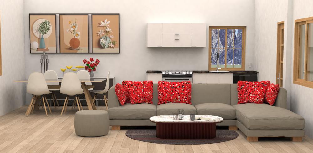 แบบบ้านมินิมอล 2 ห้องนอน 2 ห้องน้ำ งบประมาณ 9 แสน - 1 ล้าน รูปที่ 23