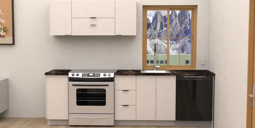 แบบบ้านมินิมอล 2 ห้องนอน 2 ห้องน้ำ งบประมาณ 9 แสน - 1 ล้าน รูปที่ 26