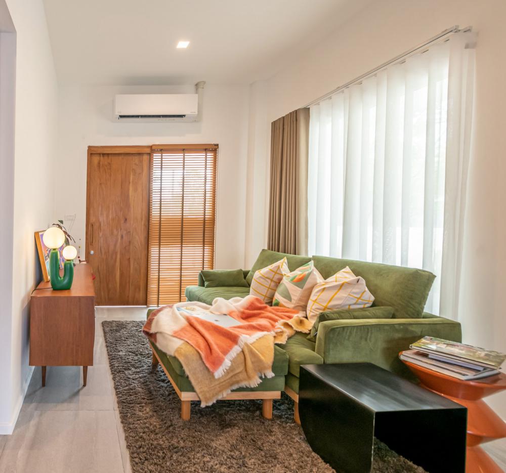 บ้านชั้นเดียวสไตล์มินิมอล 2 ห้องนอน 2 ห้องน้ำ พื้นที่เริ่มต้น 40 ตร.ว. รูปที่ 5