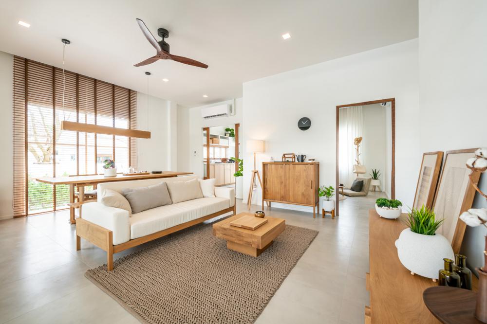 บ้านชั้นเดียวสไตล์มินิมอล 2 ห้องนอน 2 ห้องน้ำ พื้นที่เริ่มต้น 40 ตร.ว. รูปที่ 7