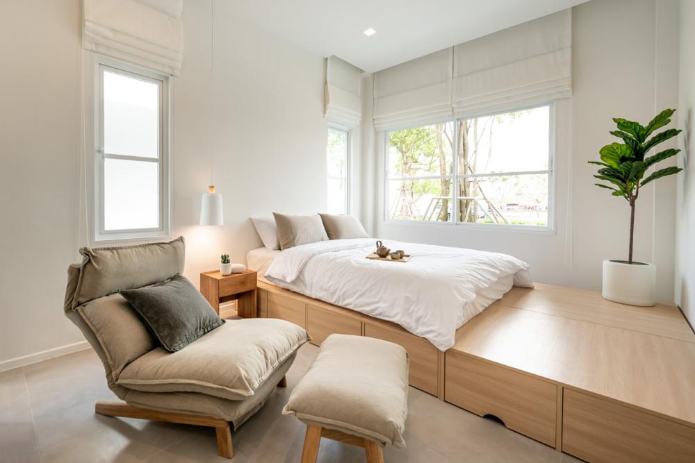 บ้านชั้นเดียวสไตล์มินิมอล 2 ห้องนอน 2 ห้องน้ำ พื้นที่เริ่มต้น 40 ตร.ว. รูปที่ 8