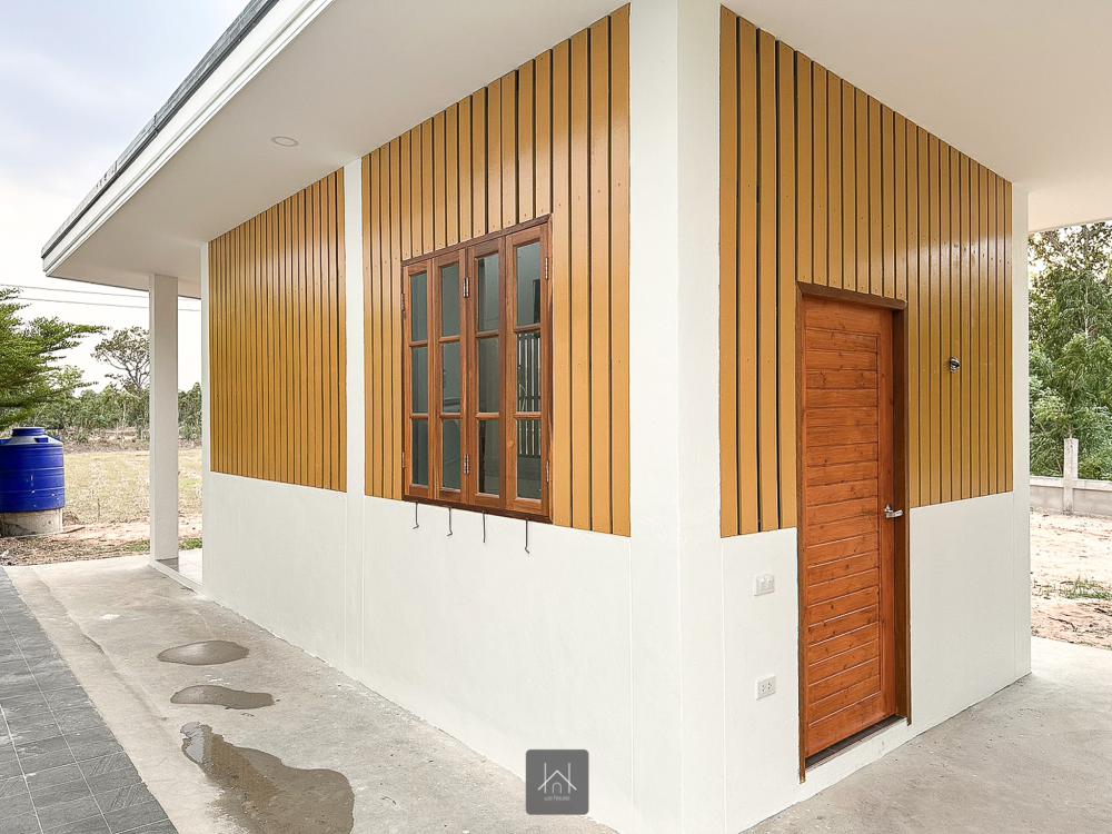 ไอเดียบ้านสวยแบบมินิมอลนอร์ดิก 3 ห้องนอน 2 ห้องน้ำ 1 ห้องโถง 1 ครัว+ซักล้าง และห้องเก็บของ พร้อมที่จอดรถ 2 คัน รูปที่ 11