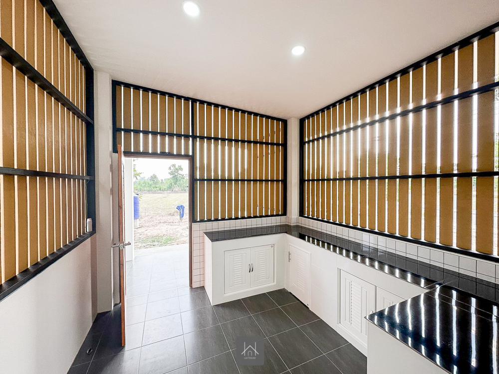 ไอเดียบ้านสวยแบบมินิมอลนอร์ดิก 3 ห้องนอน 2 ห้องน้ำ 1 ห้องโถง 1 ครัว+ซักล้าง และห้องเก็บของ พร้อมที่จอดรถ 2 คัน รูปที่ 12