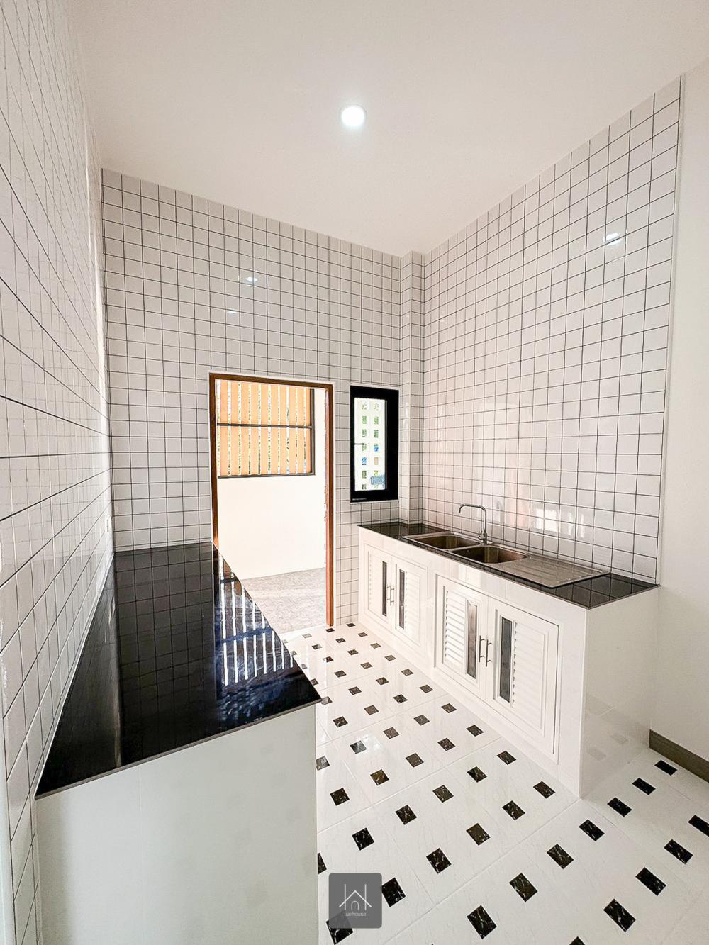 ไอเดียบ้านสวยแบบมินิมอลนอร์ดิก 3 ห้องนอน 2 ห้องน้ำ 1 ห้องโถง 1 ครัว+ซักล้าง และห้องเก็บของ พร้อมที่จอดรถ 2 คัน รูปที่ 23