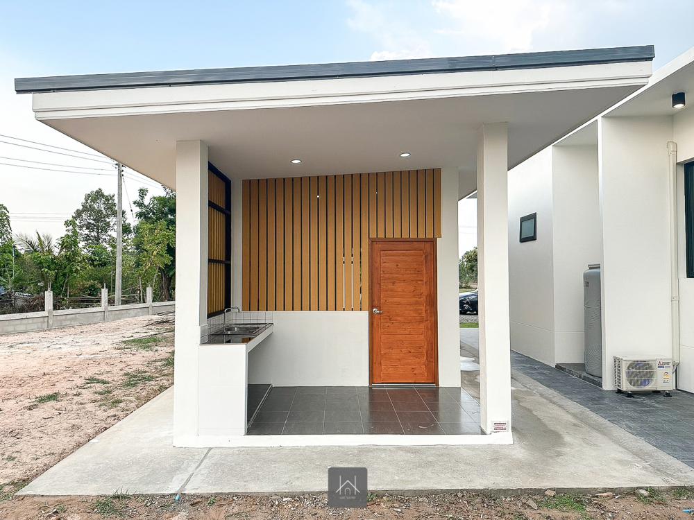 ไอเดียบ้านสวยแบบมินิมอลนอร์ดิก 3 ห้องนอน 2 ห้องน้ำ 1 ห้องโถง 1 ครัว+ซักล้าง และห้องเก็บของ พร้อมที่จอดรถ 2 คัน รูปที่ 30