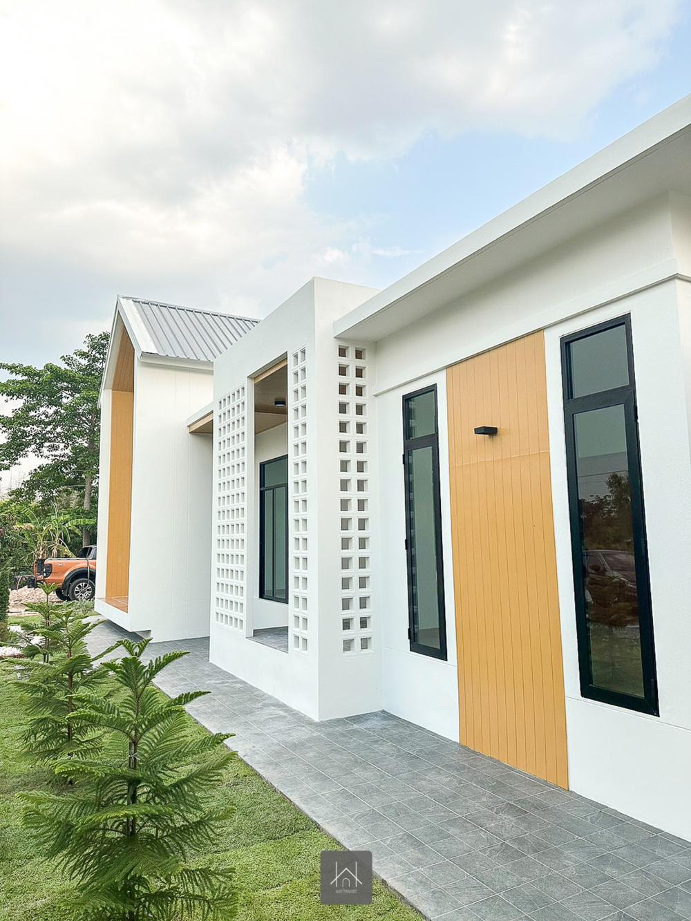 ไอเดียบ้านสวยแบบมินิมอลนอร์ดิก 3 ห้องนอน 2 ห้องน้ำ 1 ห้องโถง 1 ครัว+ซักล้าง และห้องเก็บของ พร้อมที่จอดรถ 2 คัน รูปที่ 5