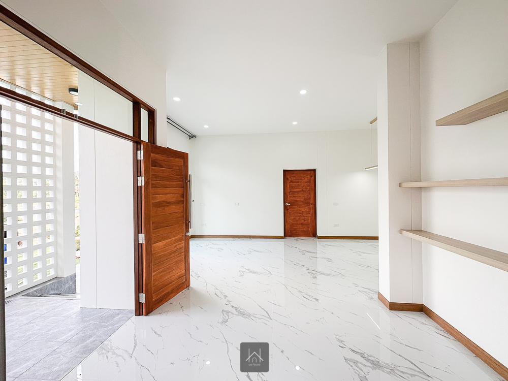 ไอเดียบ้านสวยแบบมินิมอลนอร์ดิก 3 ห้องนอน 2 ห้องน้ำ 1 ห้องโถง 1 ครัว+ซักล้าง และห้องเก็บของ พร้อมที่จอดรถ 2 คัน รูปที่ 9