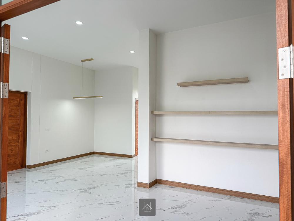 ไอเดียบ้านสวยแบบมินิมอลนอร์ดิก 3 ห้องนอน 2 ห้องน้ำ 1 ห้องโถง 1 ครัว+ซักล้าง และห้องเก็บของ พร้อมที่จอดรถ 2 คัน รูปที่ 42