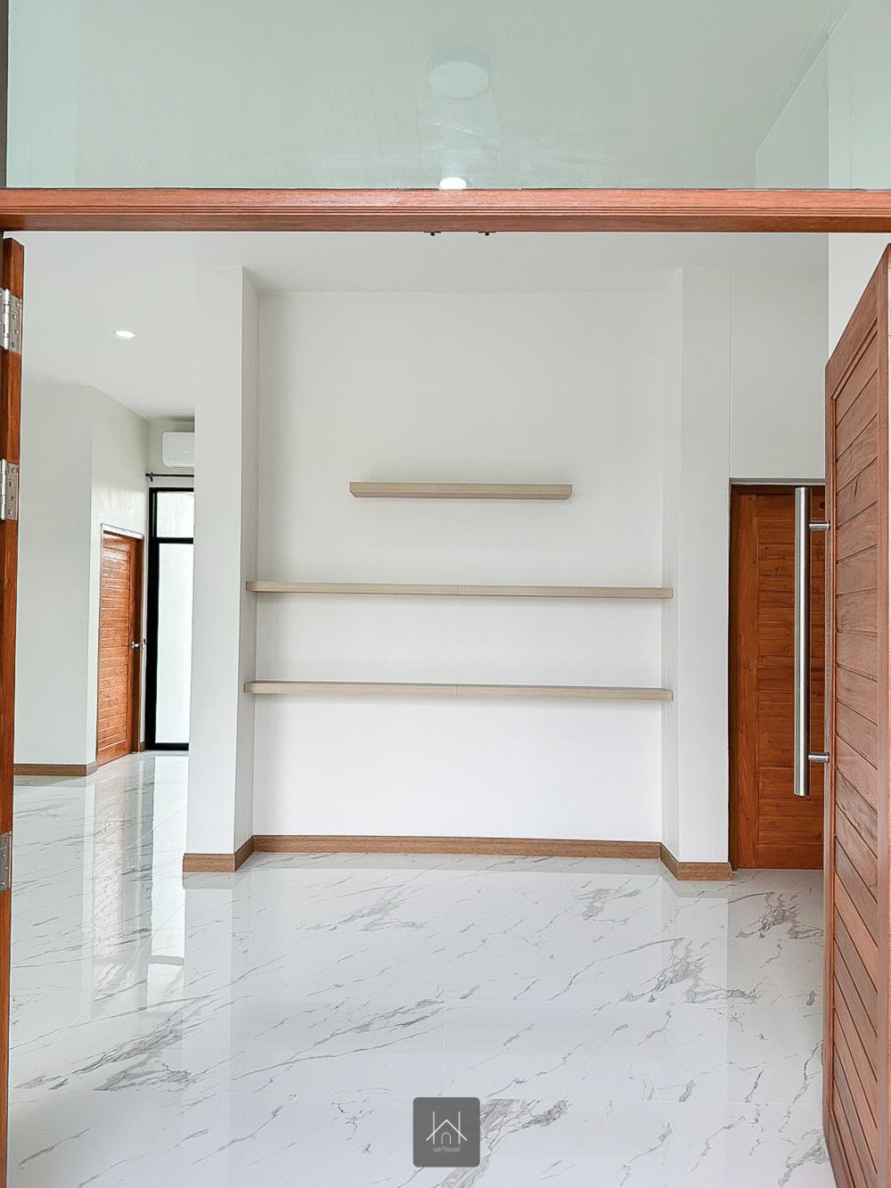 ไอเดียบ้านสวยแบบมินิมอลนอร์ดิก 3 ห้องนอน 2 ห้องน้ำ 1 ห้องโถง 1 ครัว+ซักล้าง และห้องเก็บของ พร้อมที่จอดรถ 2 คัน รูปที่ 45